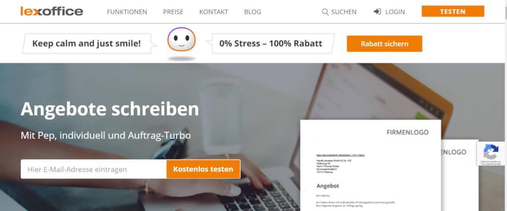 Digitales Angebotsmanagement lexoffice
