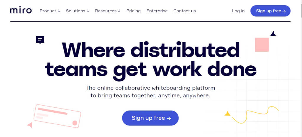 Online Whiteboard Tools Miro