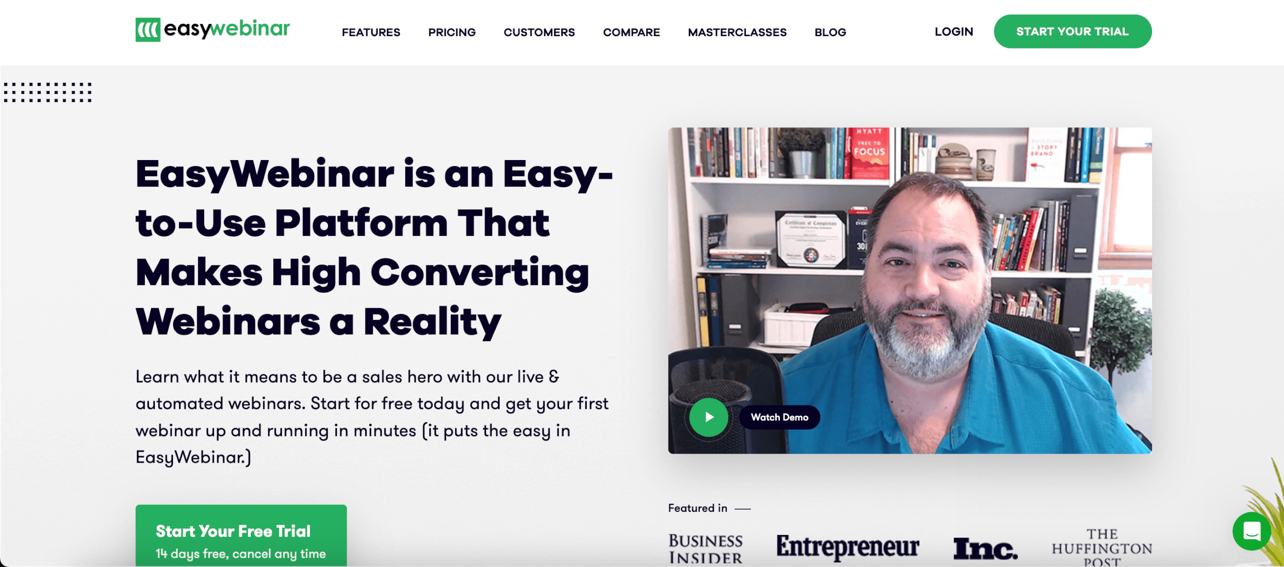 Automatisierte Webinare Anbieter easywebinar