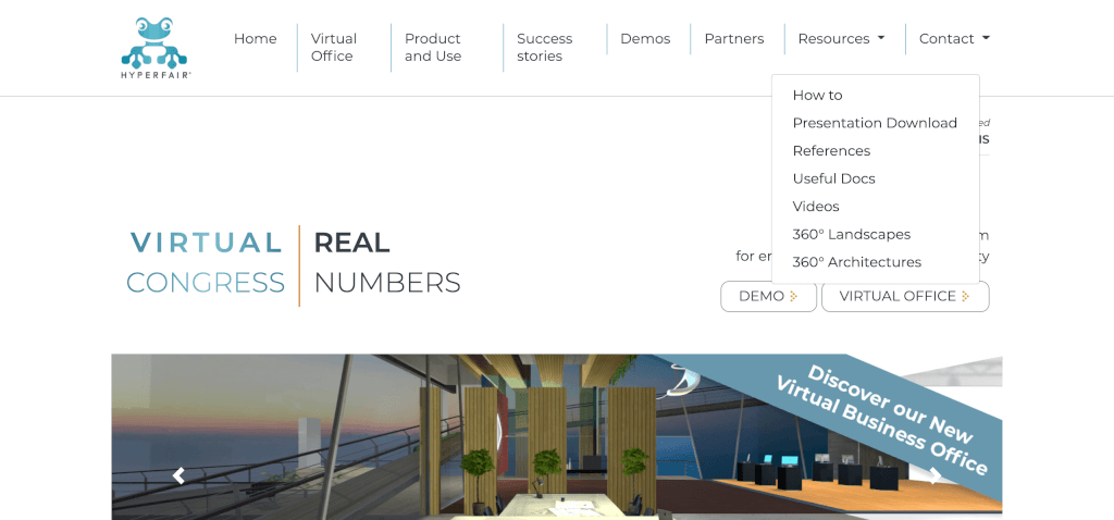 Virtuelles Event Hyperfair