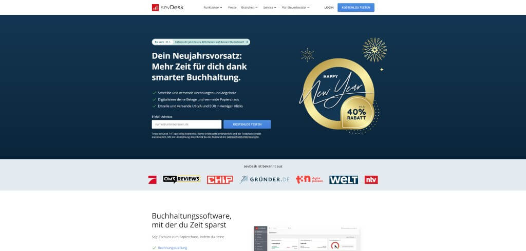 Automatisierte Buchhaltung SevDesk