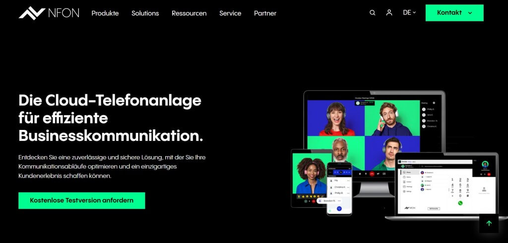 cloud telefonanlage vergleich nfon