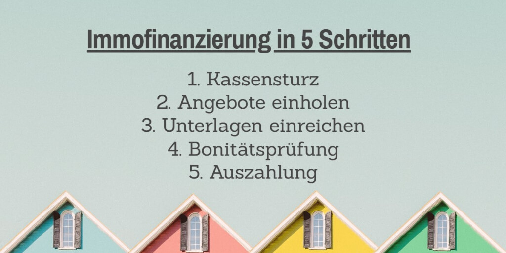 immobilienfinanzierung online 5 schritte