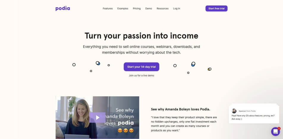 digitale produkte verkaufen plattform podia