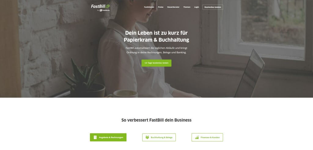 Automatisierte Buchhaltung FastBill