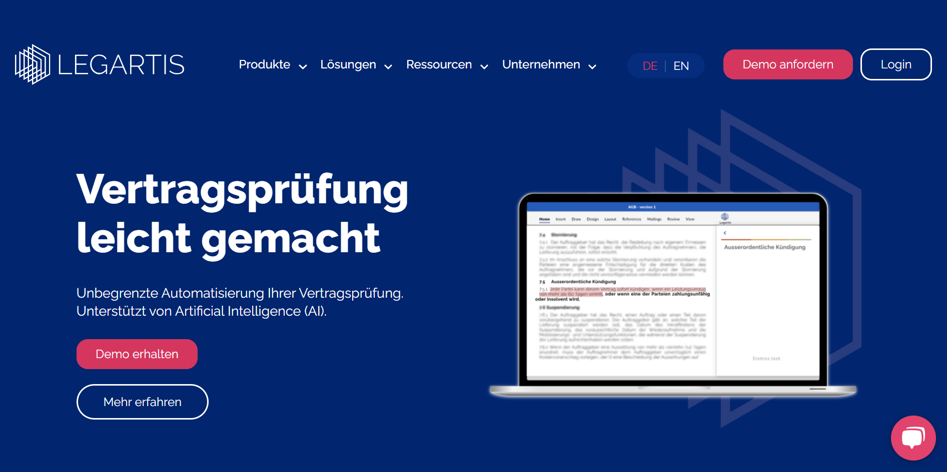 automatisierte vertragspruefung legartis