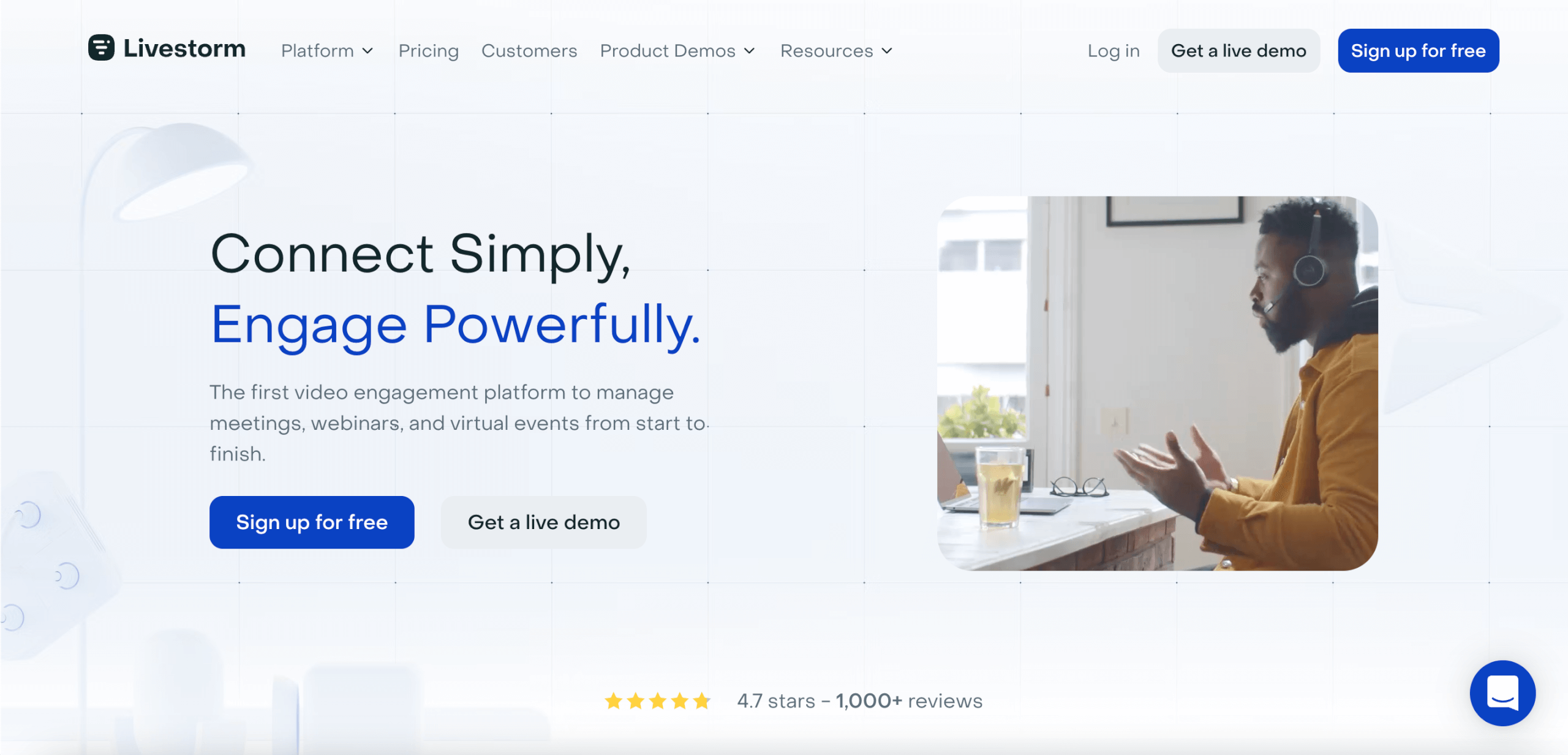 Automatisierte Webinare Anbieter Livestorm