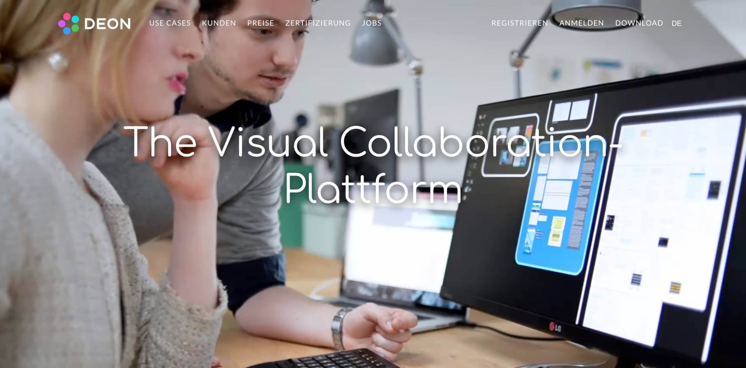 DEON Plattform Visuelle Zusammenarbeit