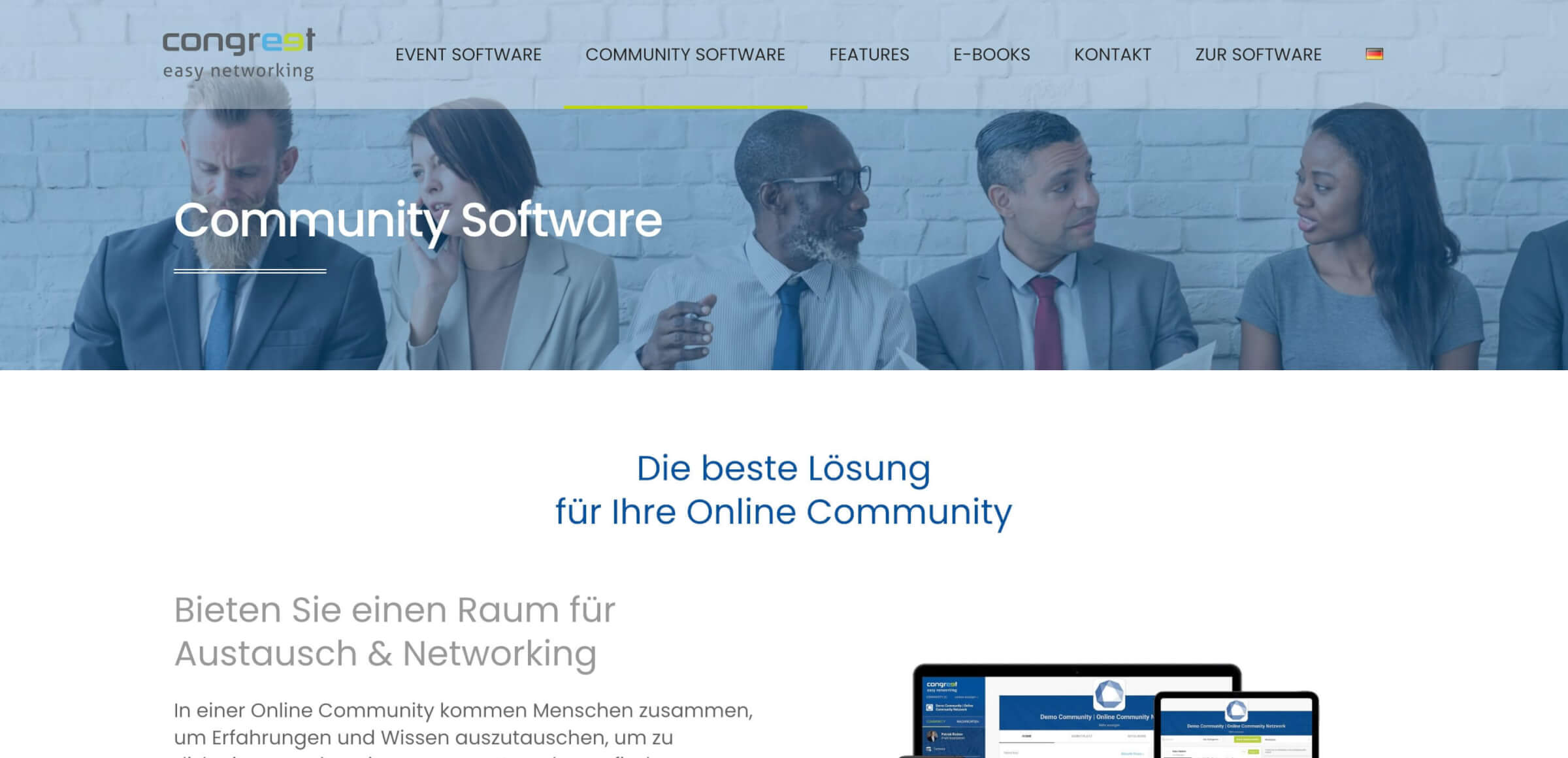 Community Software congreet Digital affin 1