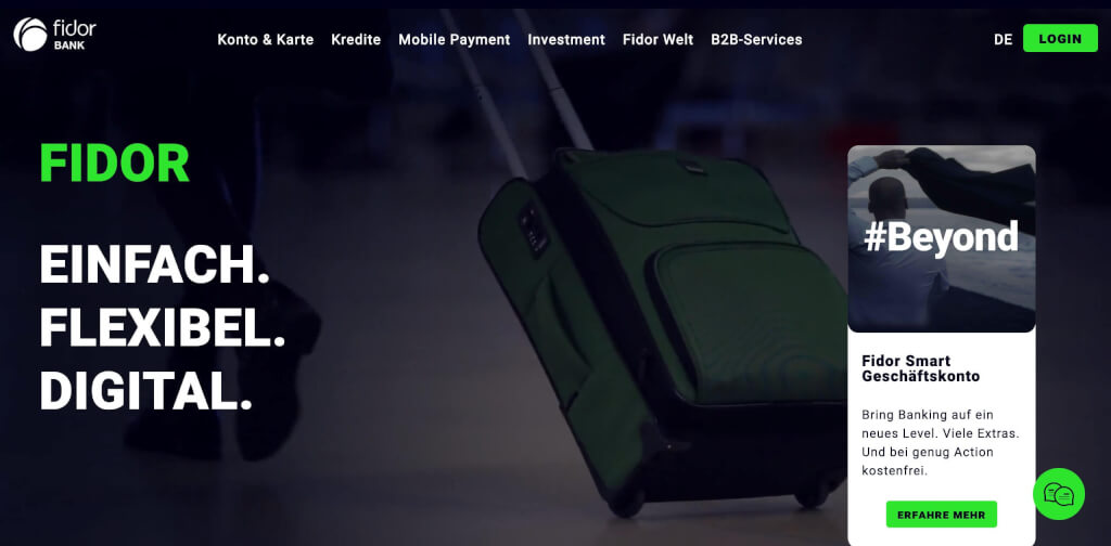 Fidor Bank   Fintech Banken Vergleich