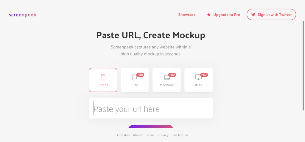 Mockups erstellen Screenpeek