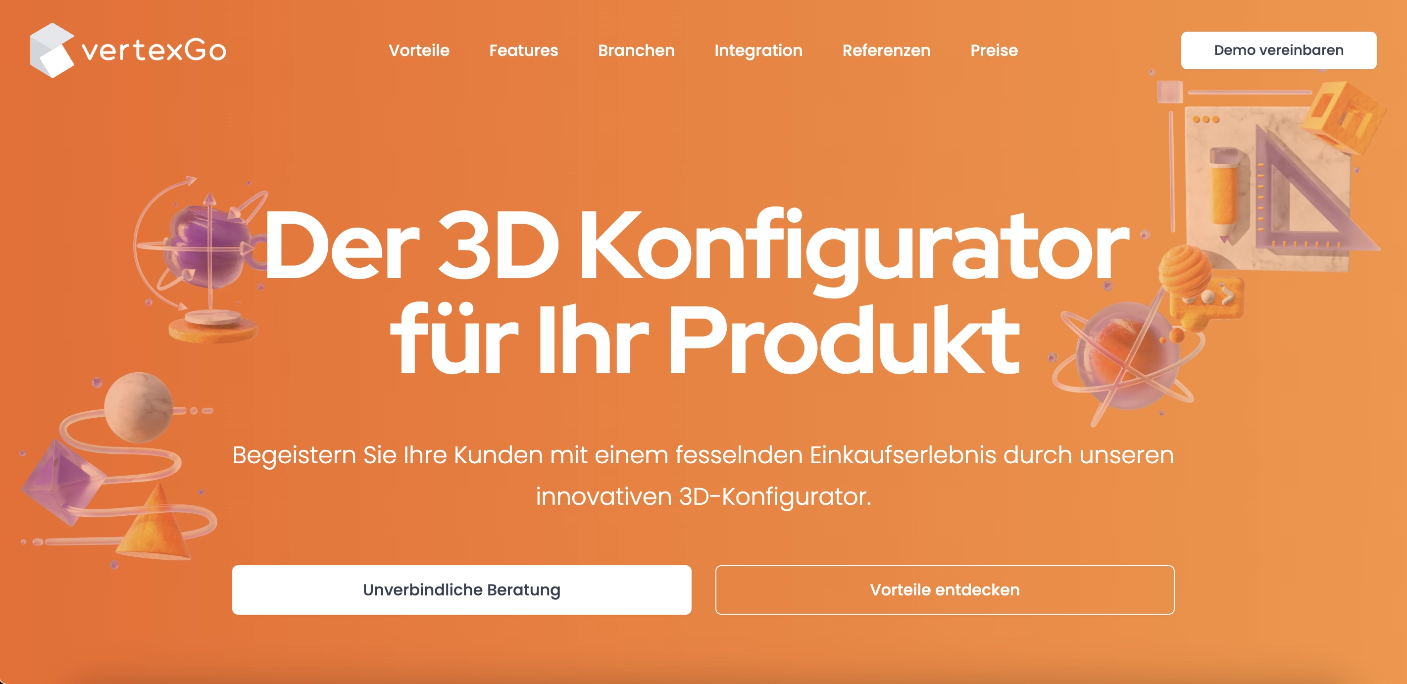 Produktkonfigurator Software Anbieter vertexGo