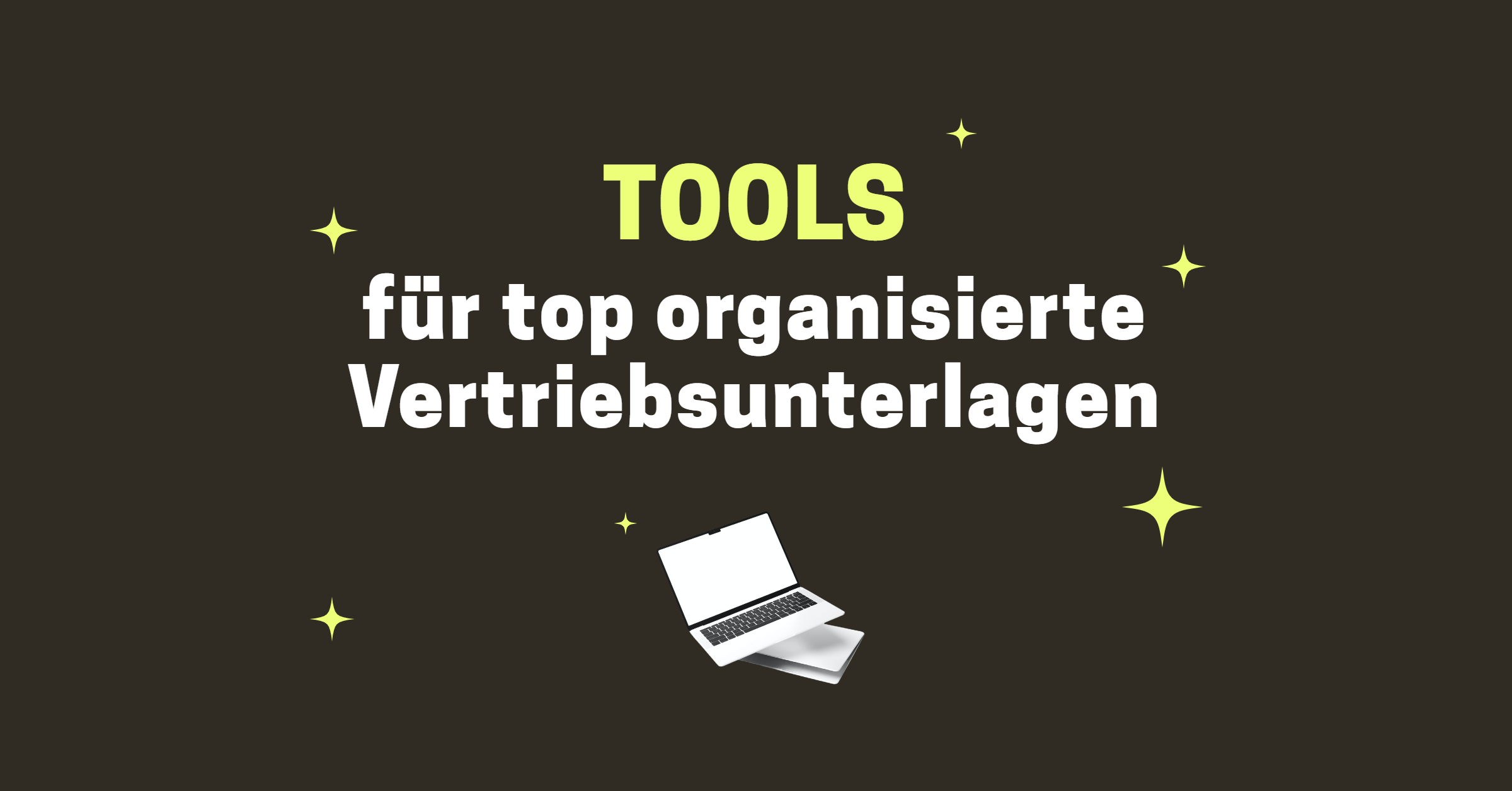 Vertriebsunterlagen Tools
