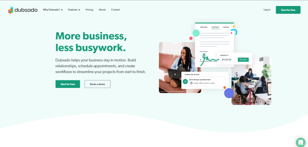 kundenportal software dubsado