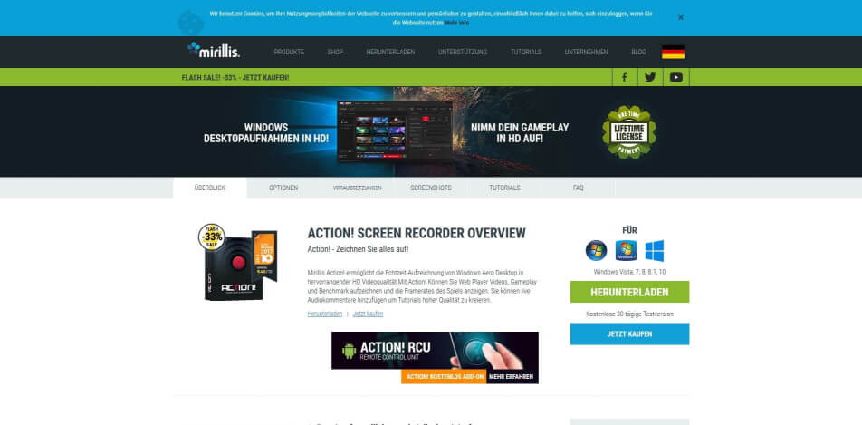 beste live streaming software kostenlos action