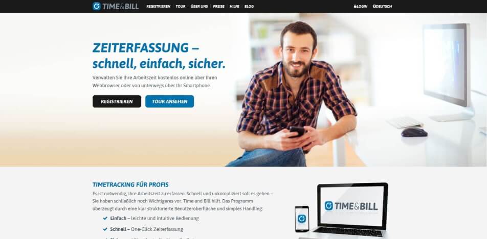 arbeitszeit digital erfassen digitale arbeitszeiterfassung zeiterfassung app digitale stempeluhr TimeandBill
