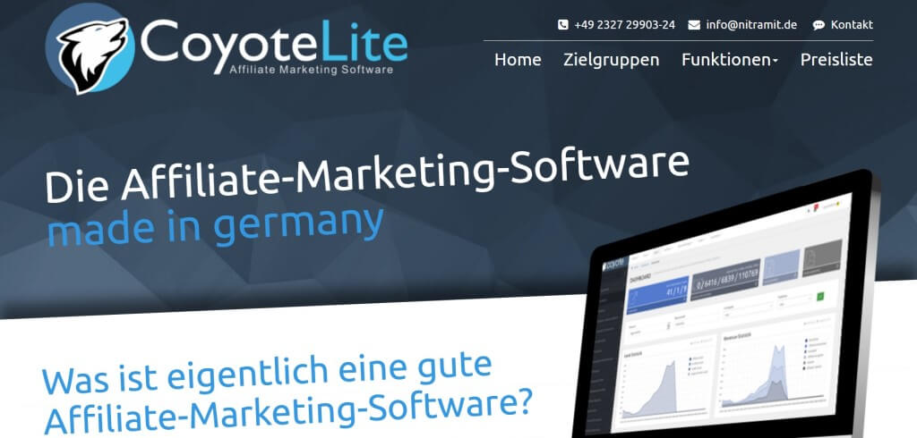 Eigenes Partnerprogramm erstellen CoyoteLite
