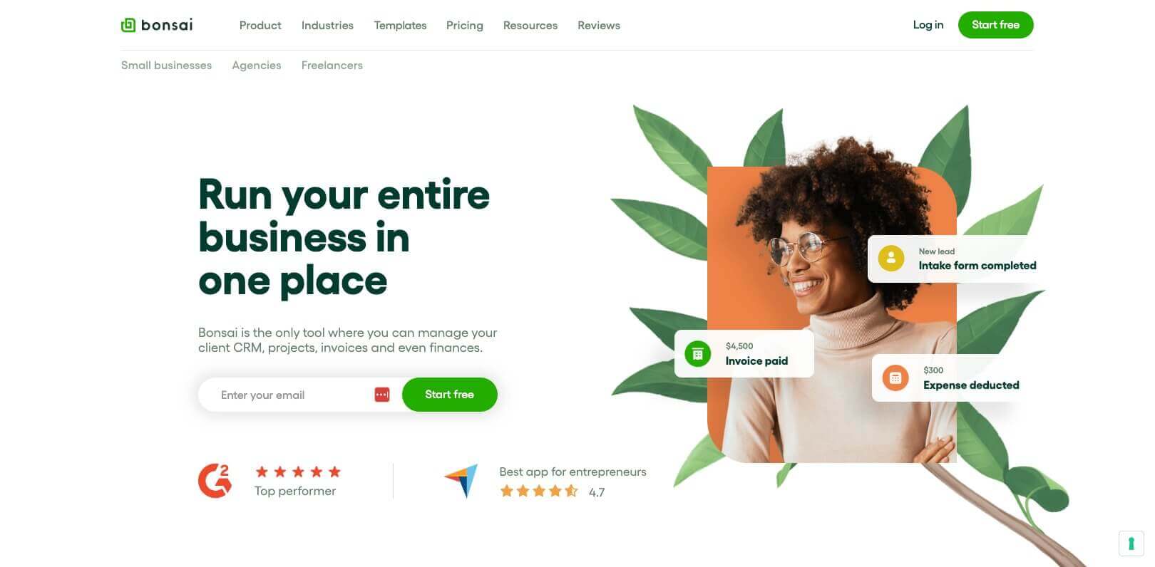 Bonsai Business management software Digital affin 1