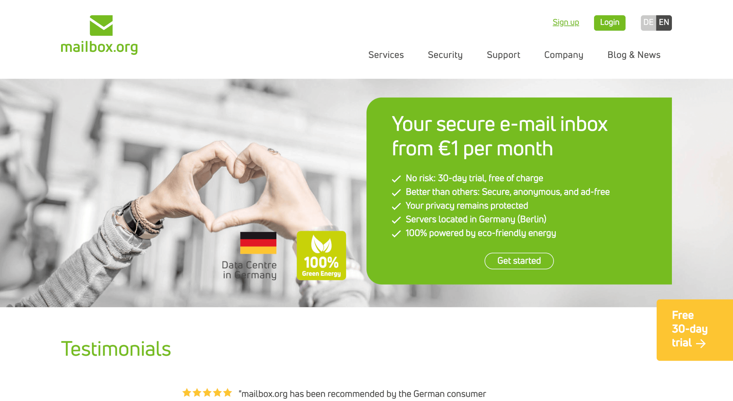 E Mail Verschluesselung mailbox org