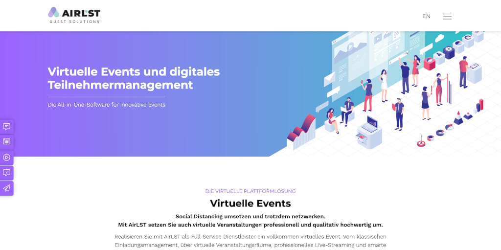 Virtuelle Events mit AirLST
