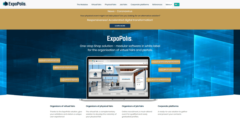 online messe virtuelle messe software expopolis