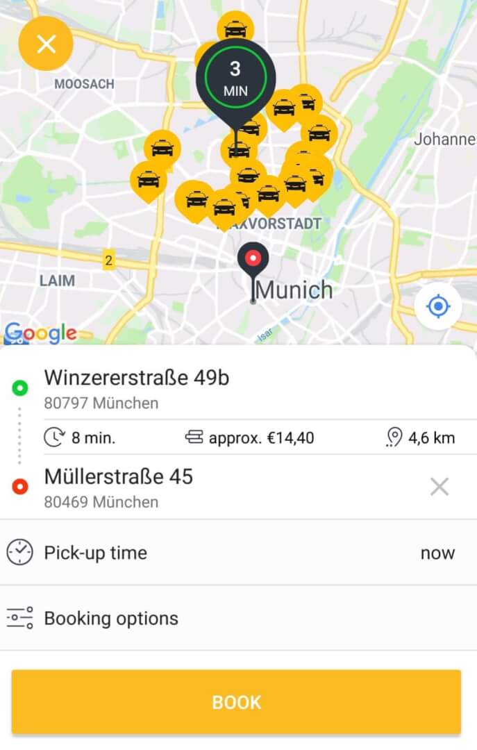 Beste Taxi App Vergleich   Taxi.eu