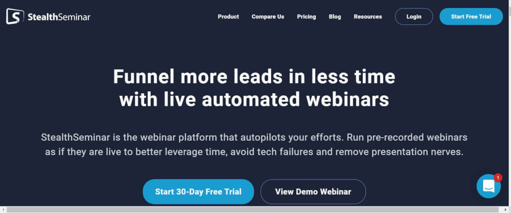 Webinar Software Stealth Seminar