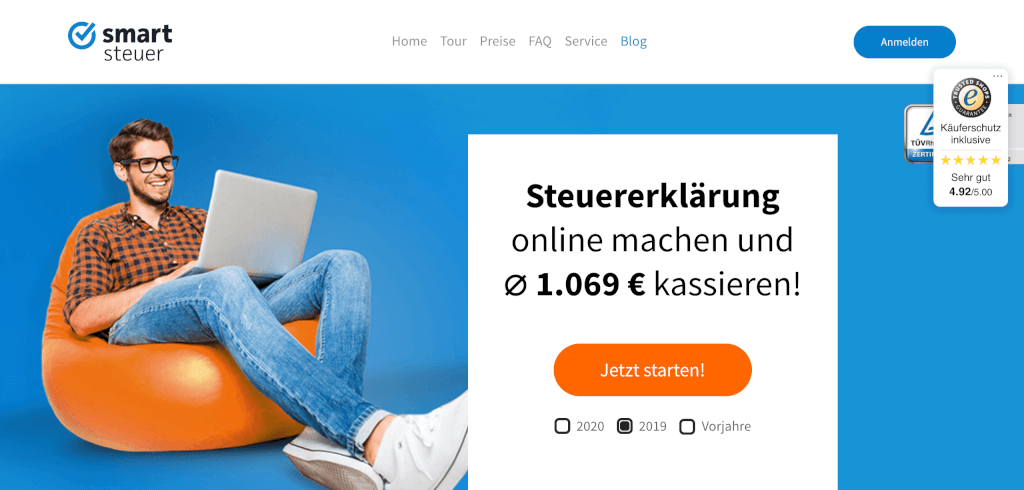 Steuererklaerung Software smartsteuer