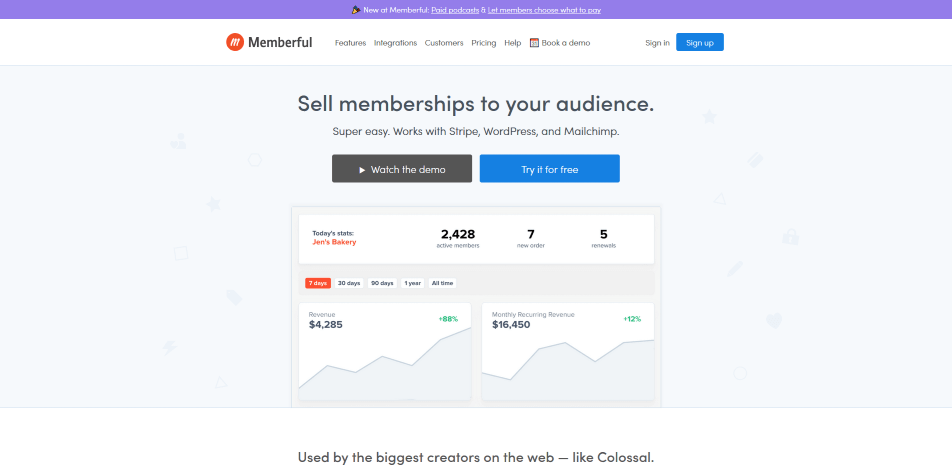 digitale produkte verkaufen plattform memberful
