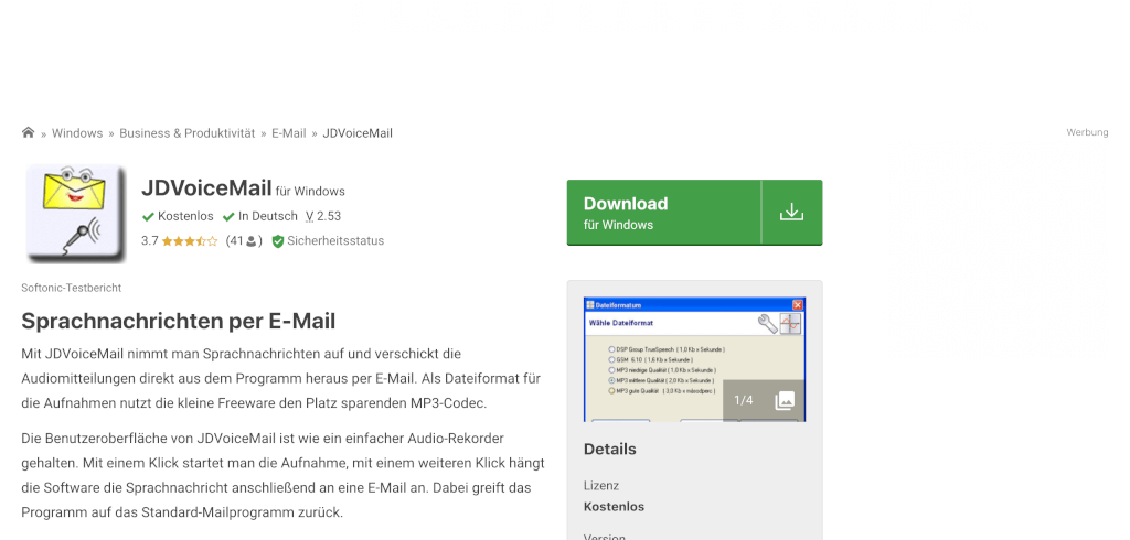 Sprachnachricht E Mail Marketing JDVoiceMail 1