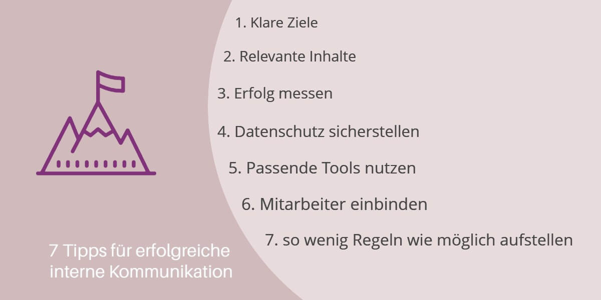 Interne Unternehmenskommunikation Tipps