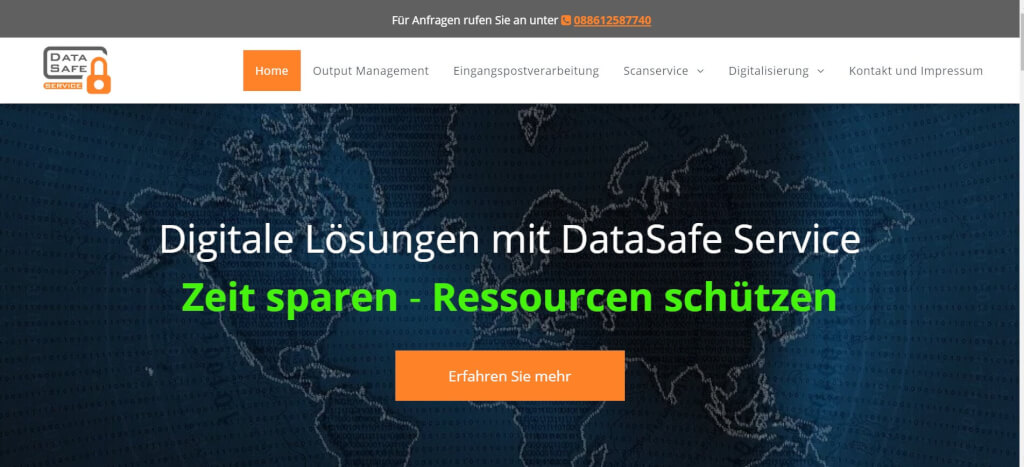 Digitaler Briefkasten DataSafe Service