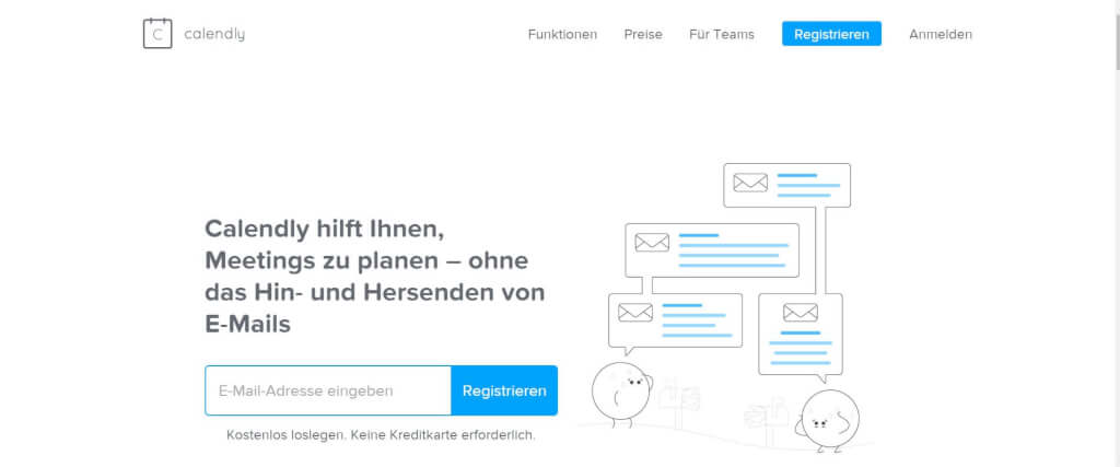 Digital Termin vereinbaren Calendly