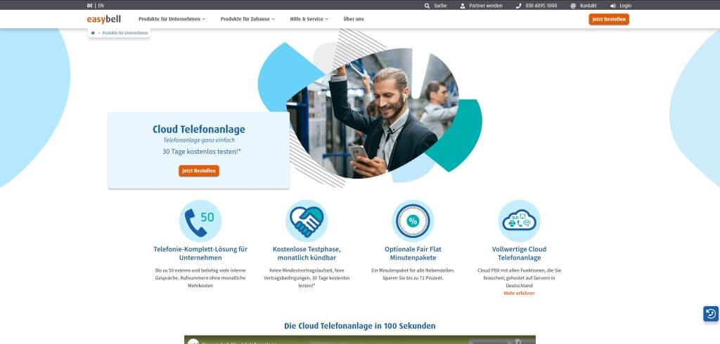 cloud telefonanlage vergleich easybell