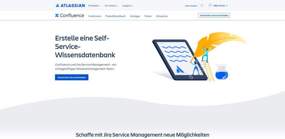 wissensmanagement Confluence