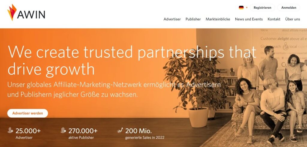 Affiliate Marketing Software Awin
