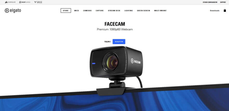 webinar technik Elgato Facecam