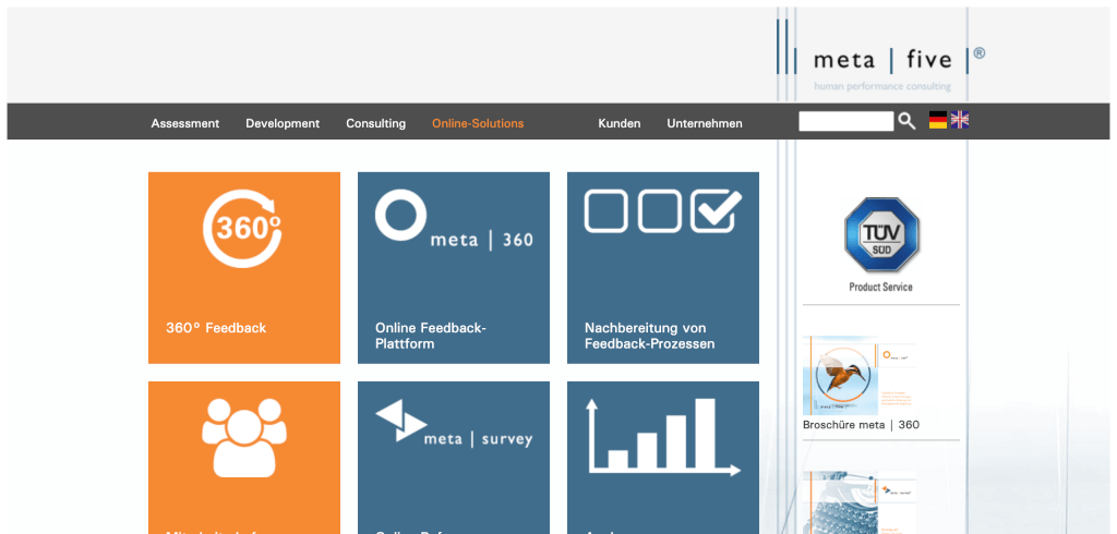 Mitarbeiter Zufriedenheit Tool meta five