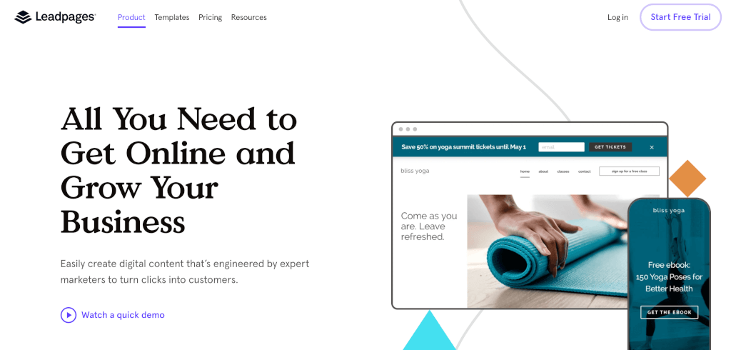 Funnel Software Leadpages