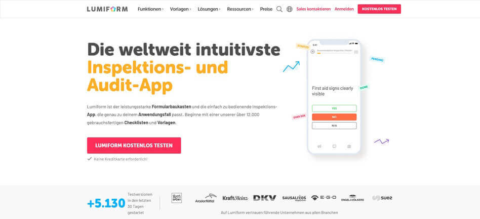 audit software Lumiform