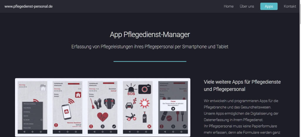 Pflege digitalisieren Pflegedienst Manager