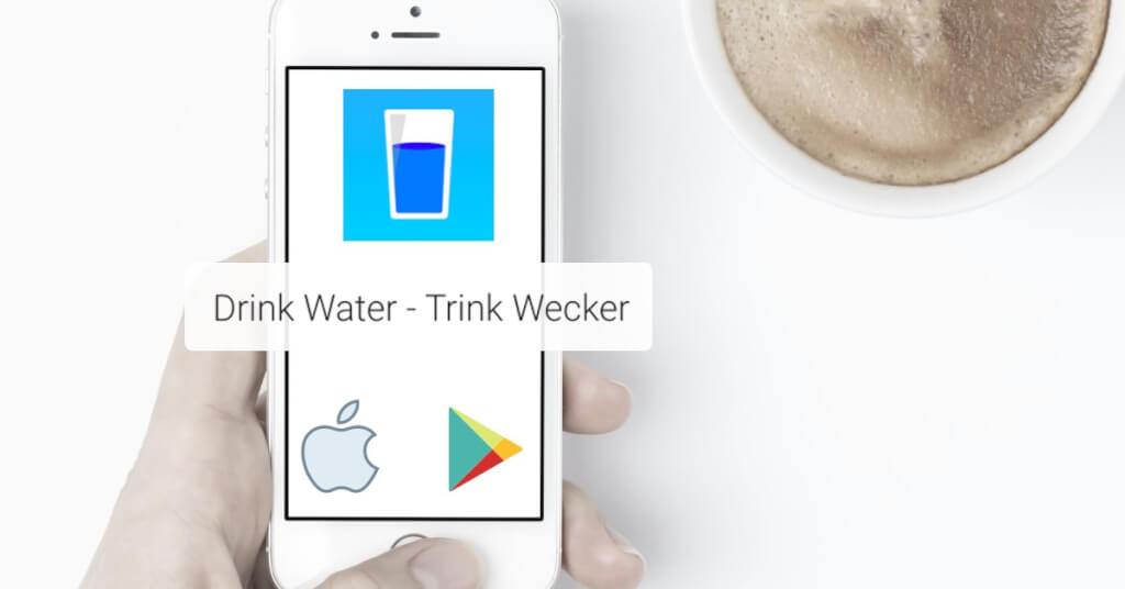 Gesundheitsapps Drink Water Trink Wecker
