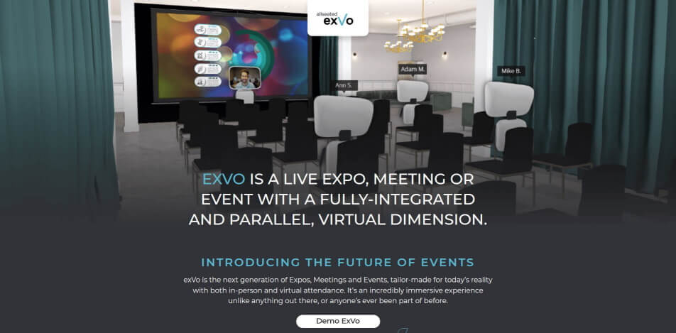 online messe virtuelle messe software exvo