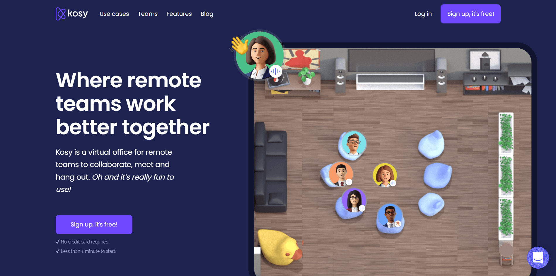 Kosy   Where remote teams work and hang out