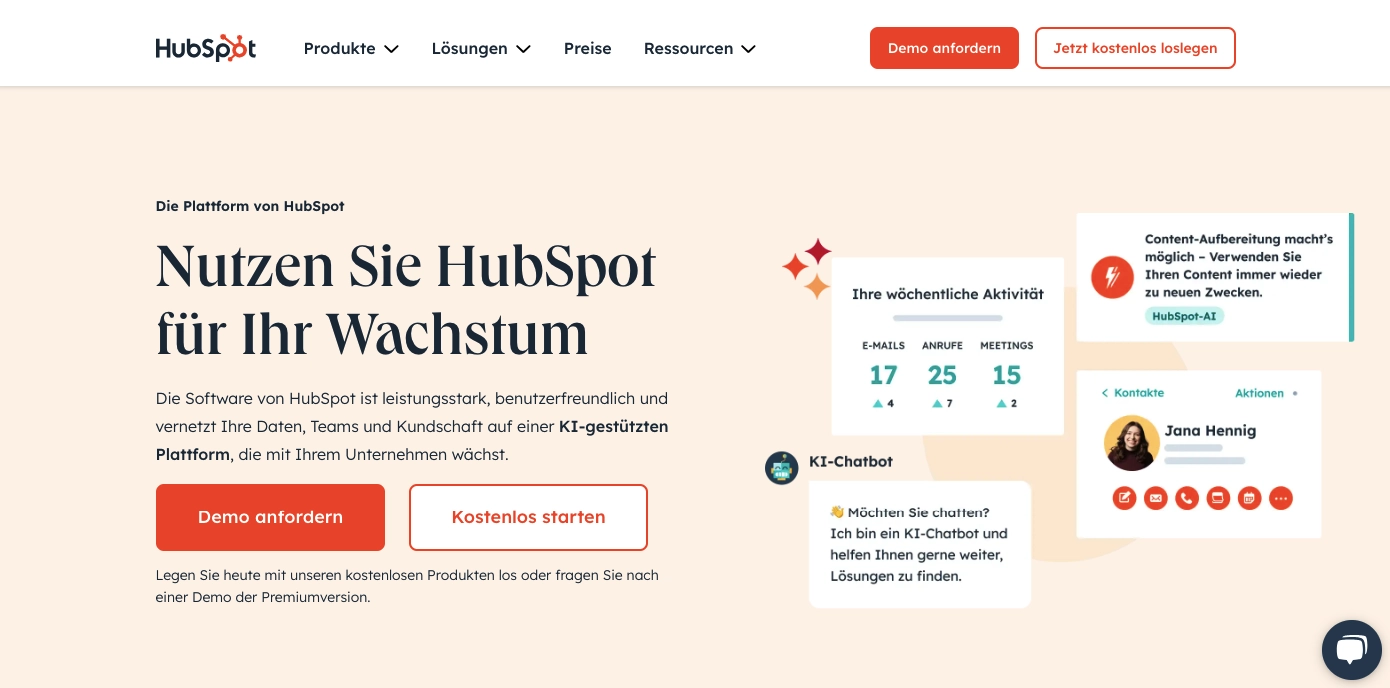 ORM Anbieter HubSpot