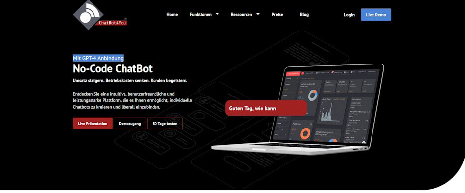 chatbot anbieter Chatbot4you