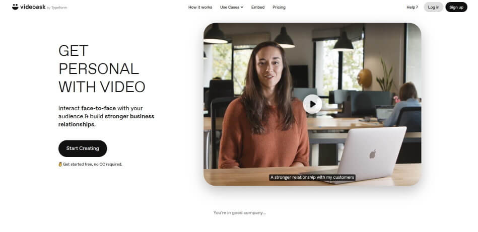 video testimonials video testimonials software video testimonials service video testimonials on website testimonial videos VideoAsk