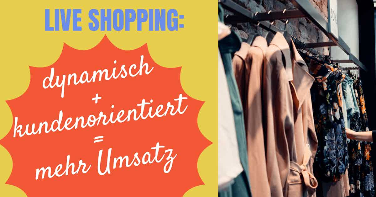 live shopping software fazit