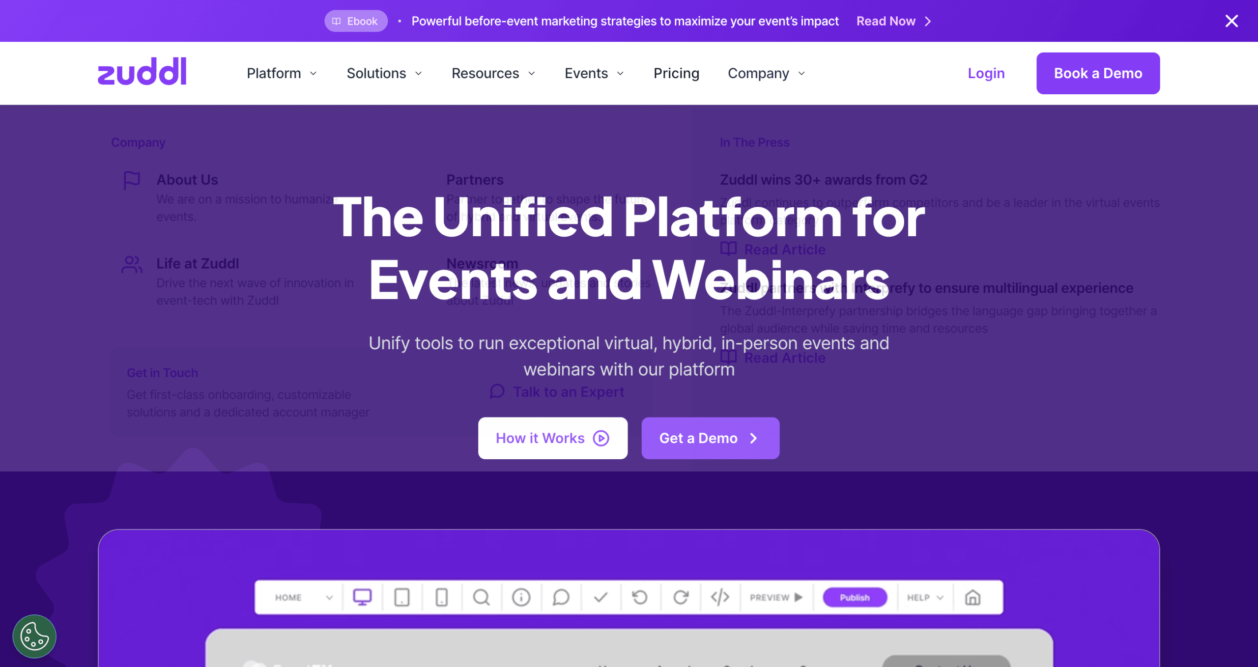 virtuelle events Zuddl 1
