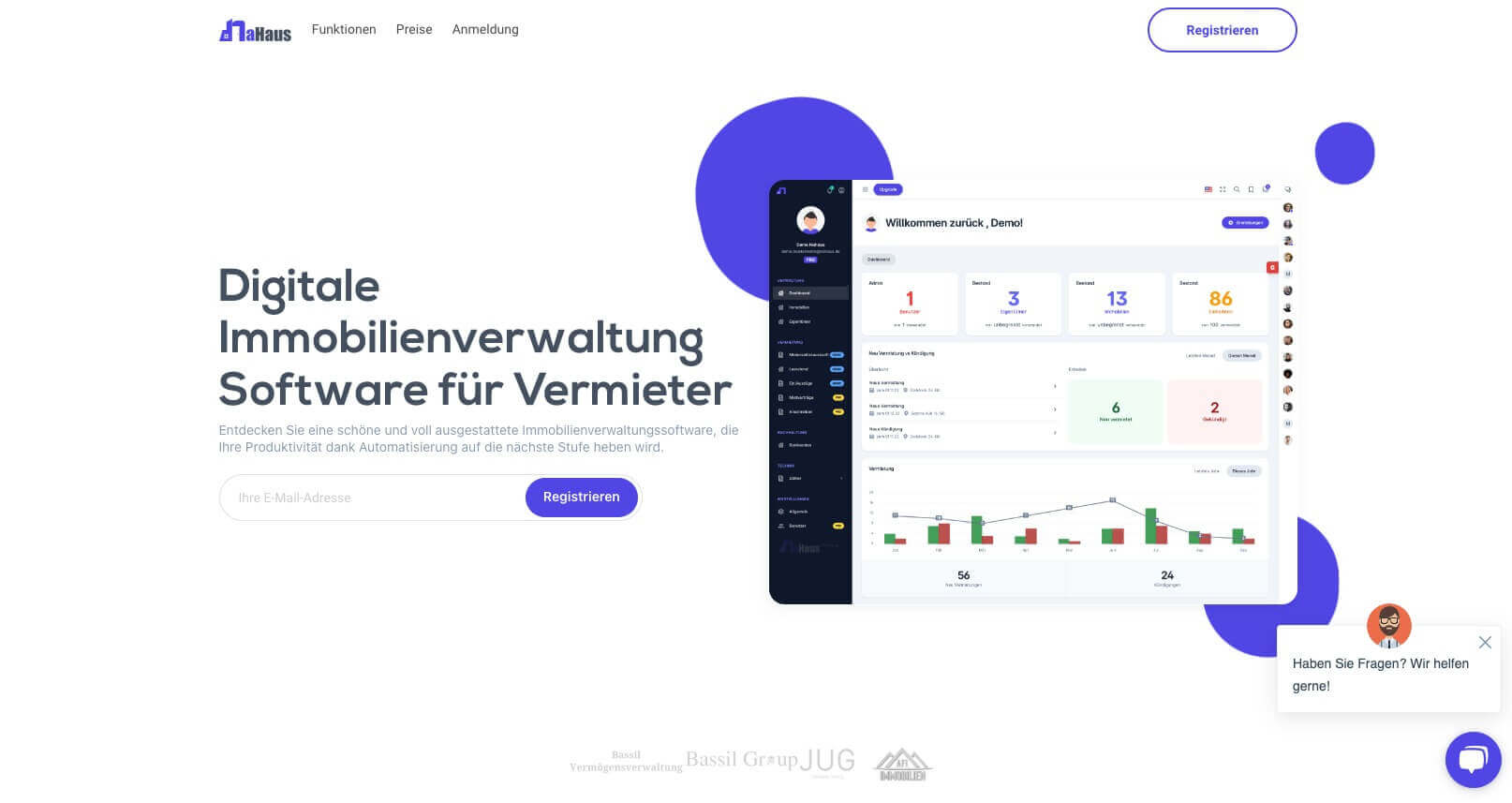 Immobilienverwaltung mit der automatisierten Software von Nahaus de Digital Affin 1